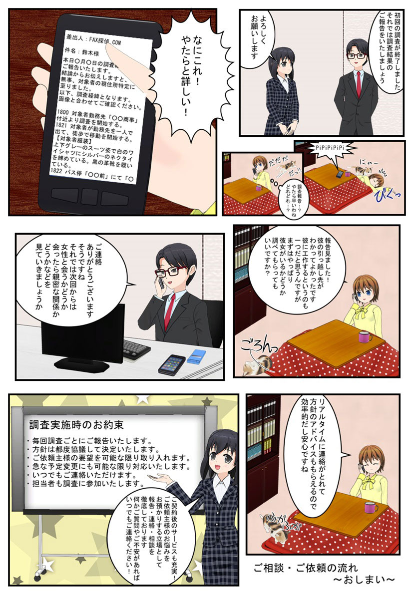 マンガでわかる！別れさせ屋 依頼の流れ 4ページ目
